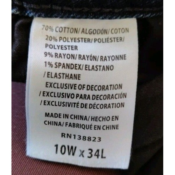 Idyllwind  Miranda Lambert Women's Jeans Size 10W Bootcut Leg Blue Cotton - Picture 9 of 9